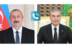 Ильхам Алиев и Гурбангулы Бердымухамедов провели телефонный разговор
