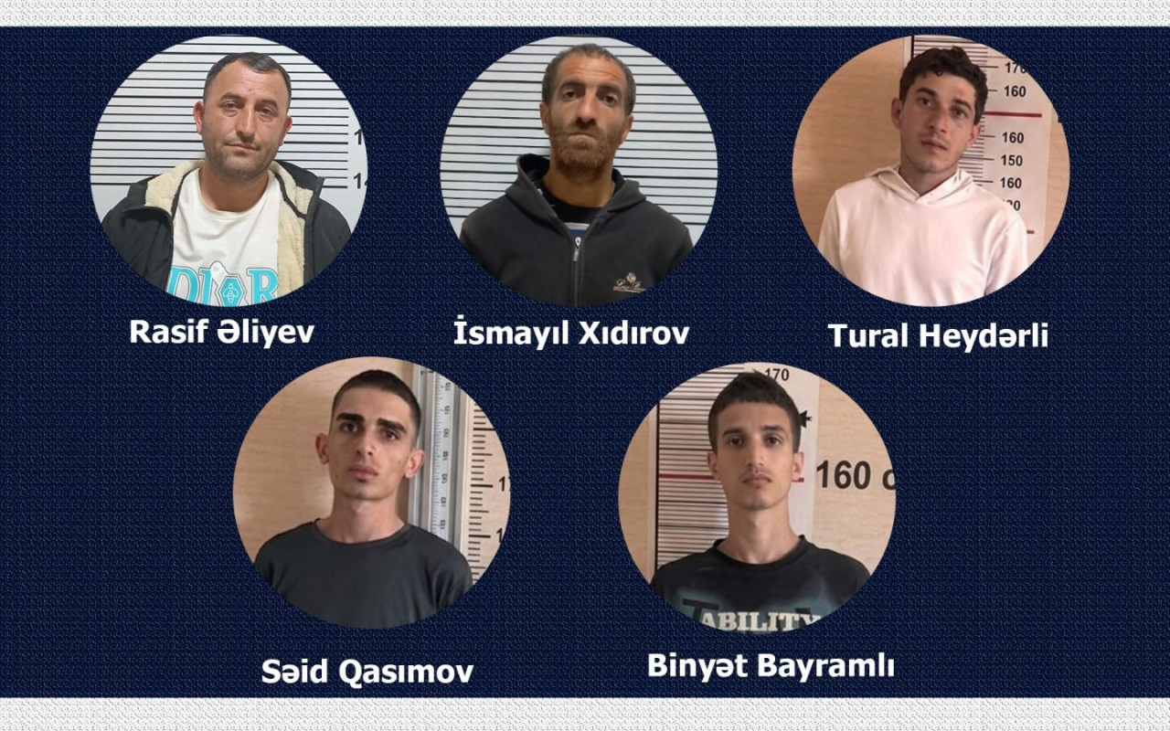Oğurluq edən şəxslər saxlanıldı