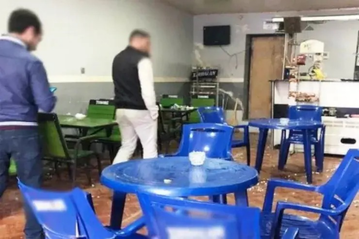 Xankəndidə kafedə dava