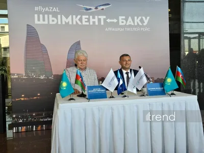 AZAL выполнил первый рейс в из Баку в Шымкент