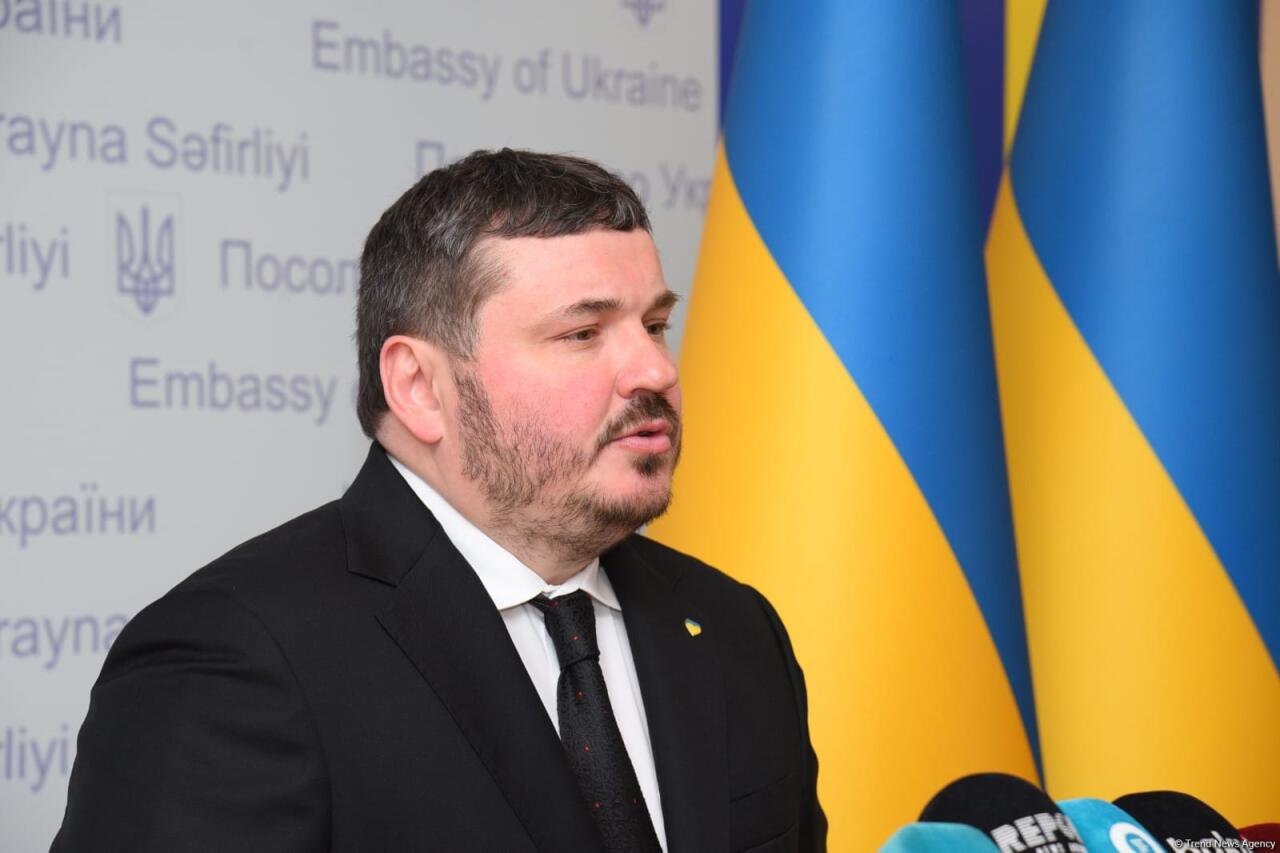 Посол Украины выразил благодарность Президенту Ильхаму Алиеву