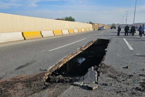 В Гобустане снесут частично обрушившийся мост