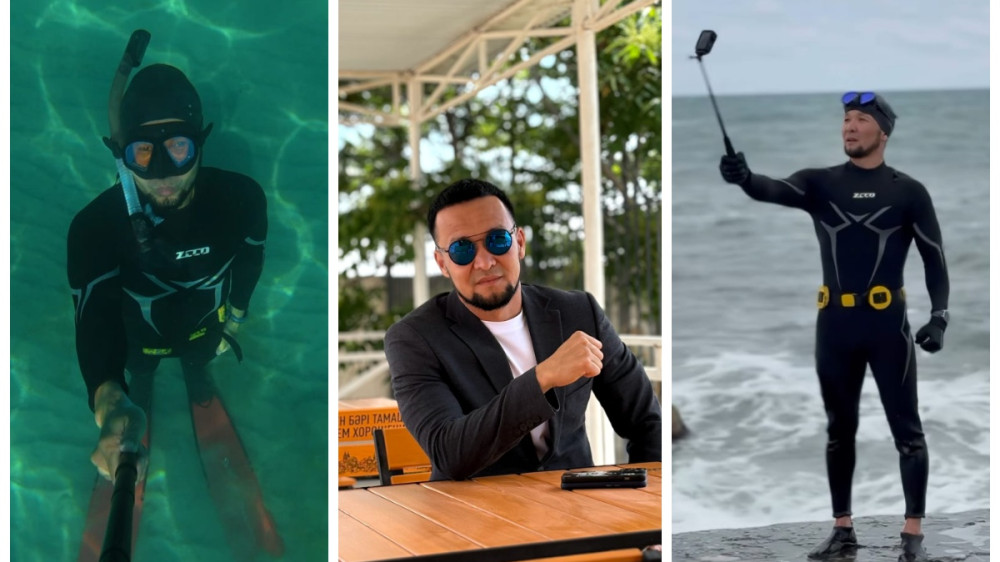 “В море я вижу совершенно другой мир“. Видео казахстанца заворожило Казнет