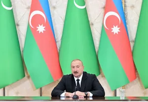 Prezident İlham Əliyev: Azərbaycanla Türkmənistan arasında nəqliyyat-logistika sahəsində əməkdaşlıq uzunmüddətli xarakter daşıyır