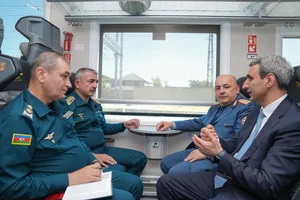 Проверена организация погранично-таможенного контроля в пассажирских поездах Азербайджан–Грузия (ФОТО)