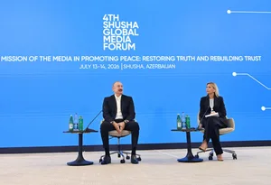 Президент Ильхам Алиев: Мы начали поставки газа в Сирию, откуда можем поставлять газ и в соседние страны