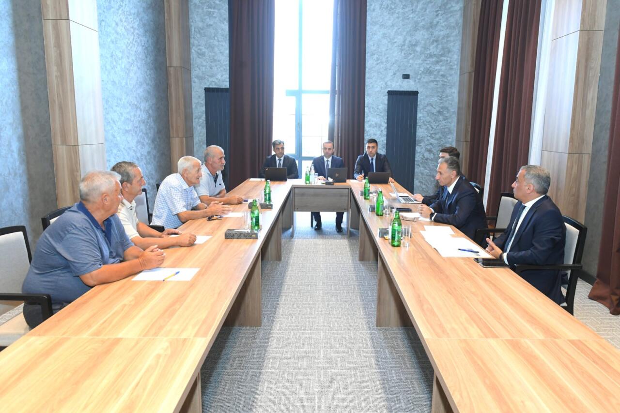 Nazir Rəşad Nəbiyev Zəngilanda vətəndaşları qəbul edib