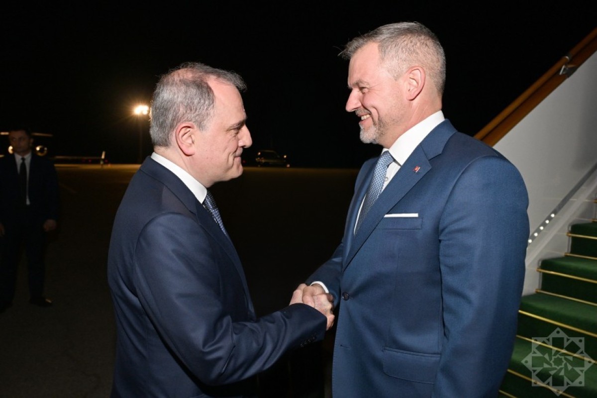Президент Словакии Петер Пеллегрини прибыл с официальным визитом в Азербайджан