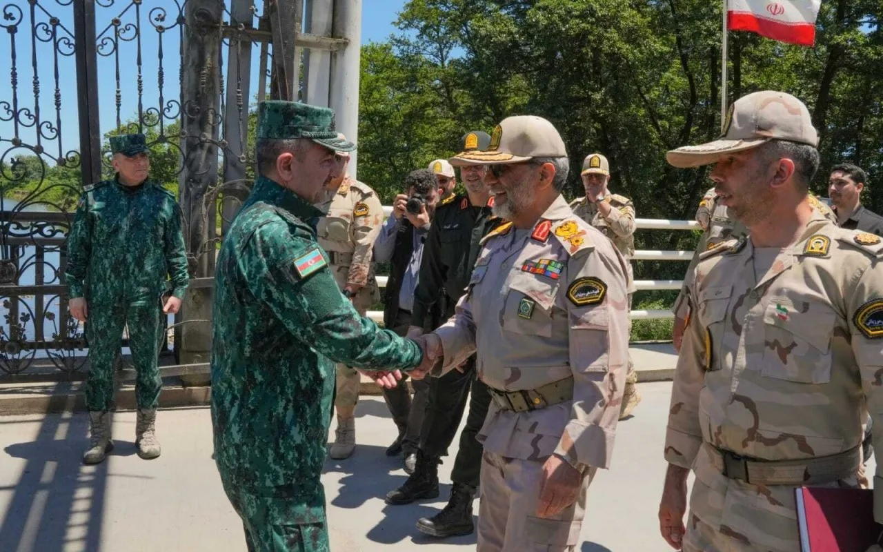 Azərbaycan və İran sərhədində generallar görüşdü