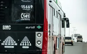 В Баку движение 10 автобусов организовано по альтернативным маршрутам