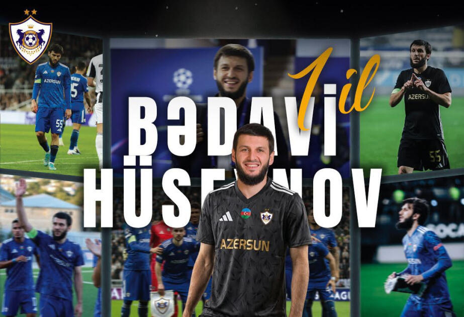 “Qarabağ” futbolçusu Bədavi Hüseynovla yeni müqavilə imzalayıb