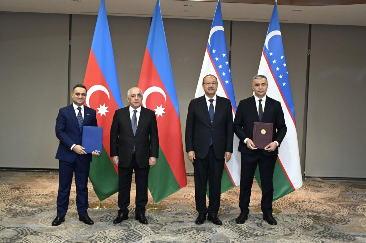 Daşkənddə Azərbaycan və Özbəkistan arasında ikitərəfli sənədlər imzalanıb