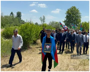 В Уджаре похоронен шехид I Карабахской войны Даянат Мусаев - ОБНОВЛЕНО