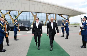 Завершился государственный визит Президента Туркменистана Сердара Бердымухамедова в Азербайджан (ФОТО)