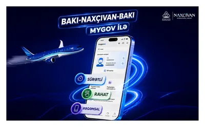 На рейсе Баку-Нахчыван-Баку внедрен новый цифровой сервис регистрации пассажиров