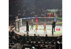 UFC Fight Night в Баку: первый бой завершился победой азербайджанского бойца