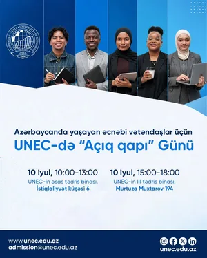 «День открытых дверей» в UNEC для иностранцев, проживающих в Азербайджане