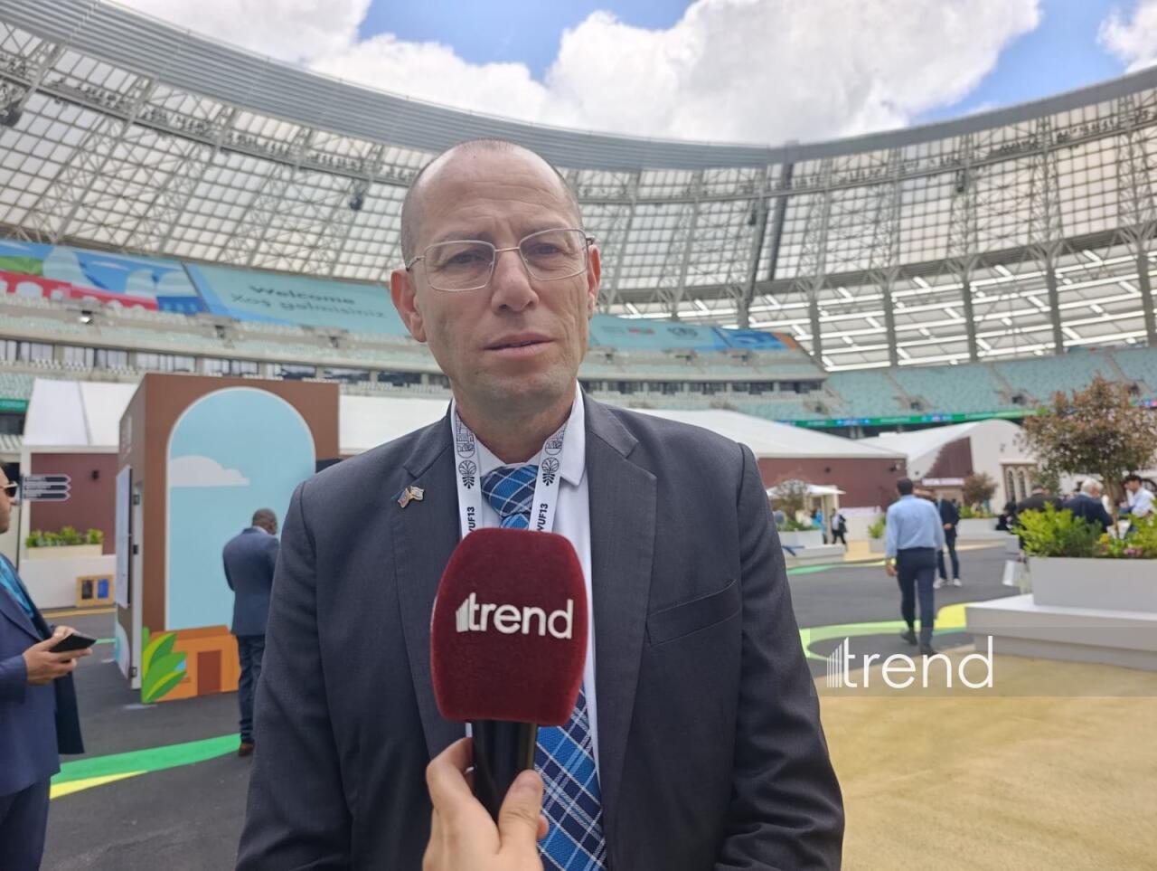 Посол Израиля высоко оценил экспозиции Азербайджана на Urban Expo