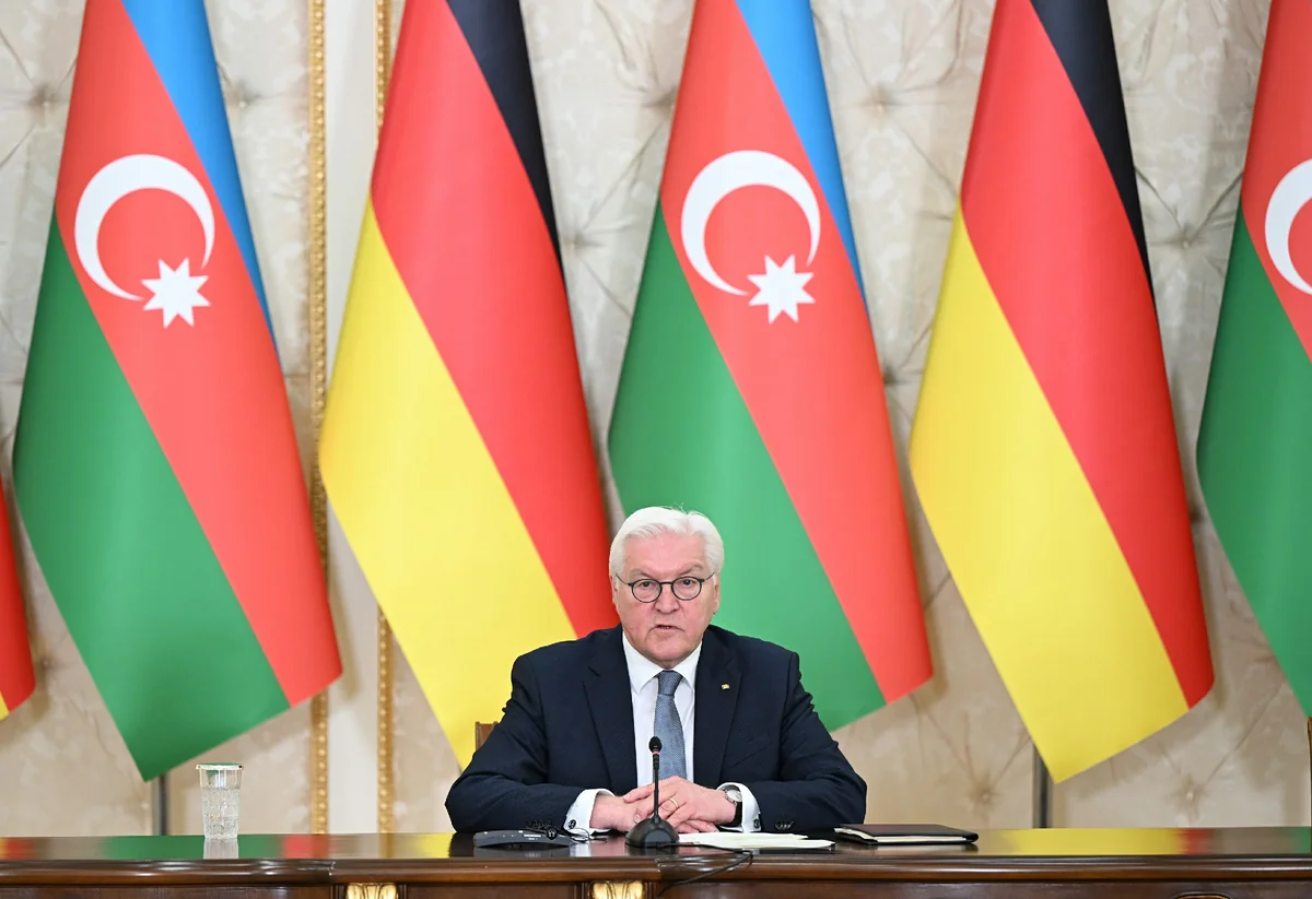 Штайнмайер: ФРГ крайне заинтересована в дальнейшем расширении отношений с Азербайджаном