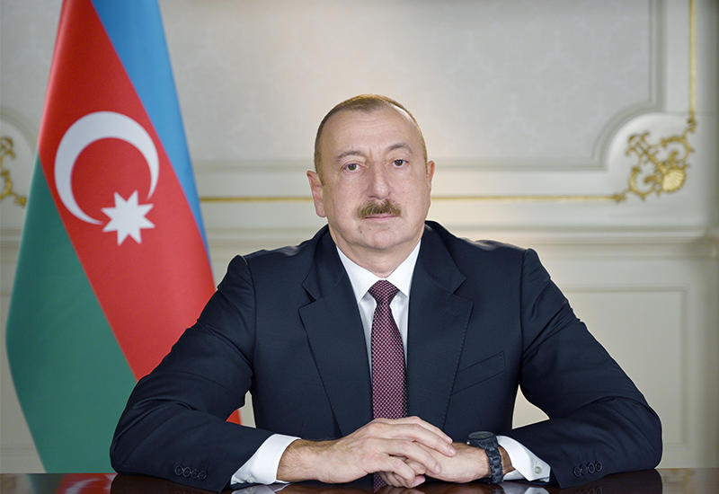 Президент Ильхам Алиев направил письмо Ерлану Сыдыкову