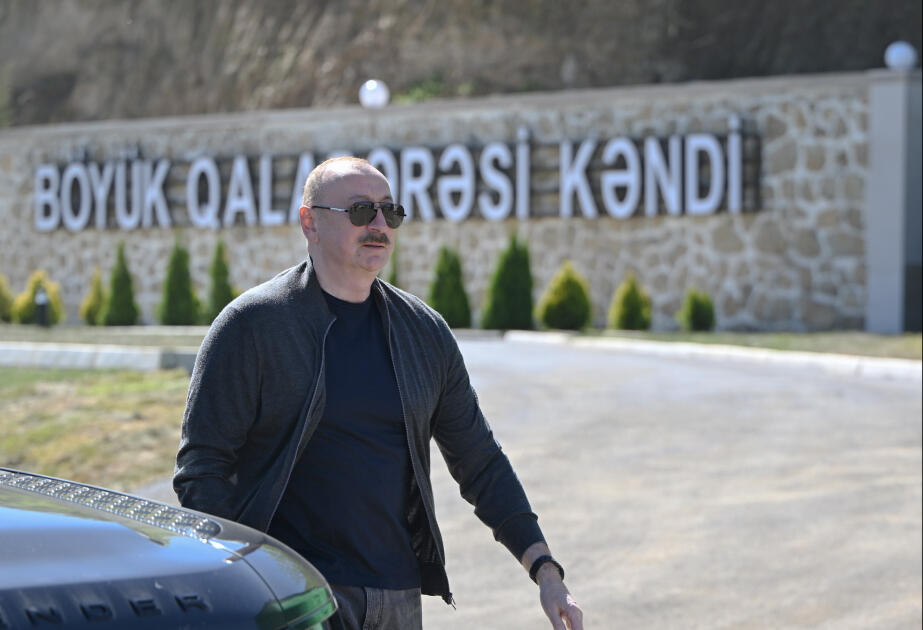 Prezident İlham Əliyevin sosial media hesablarında Şuşaya səfəri ilə bağlı videoçarx paylaşılıb