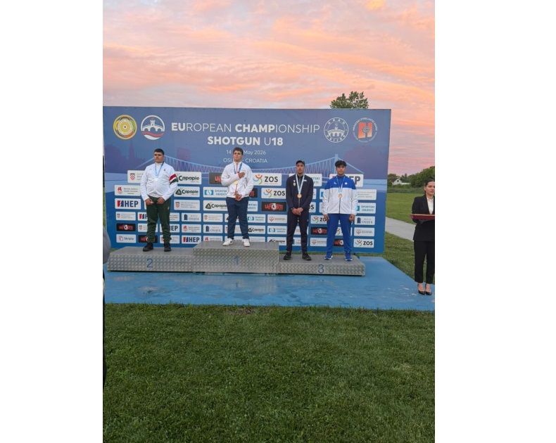 Азербайджанский стрелок завоевал бронзовую медаль на чемпионате Европы (ФОТО)