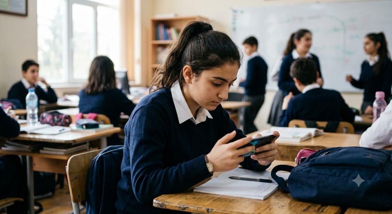 Məktəblərdə telefon qadağası