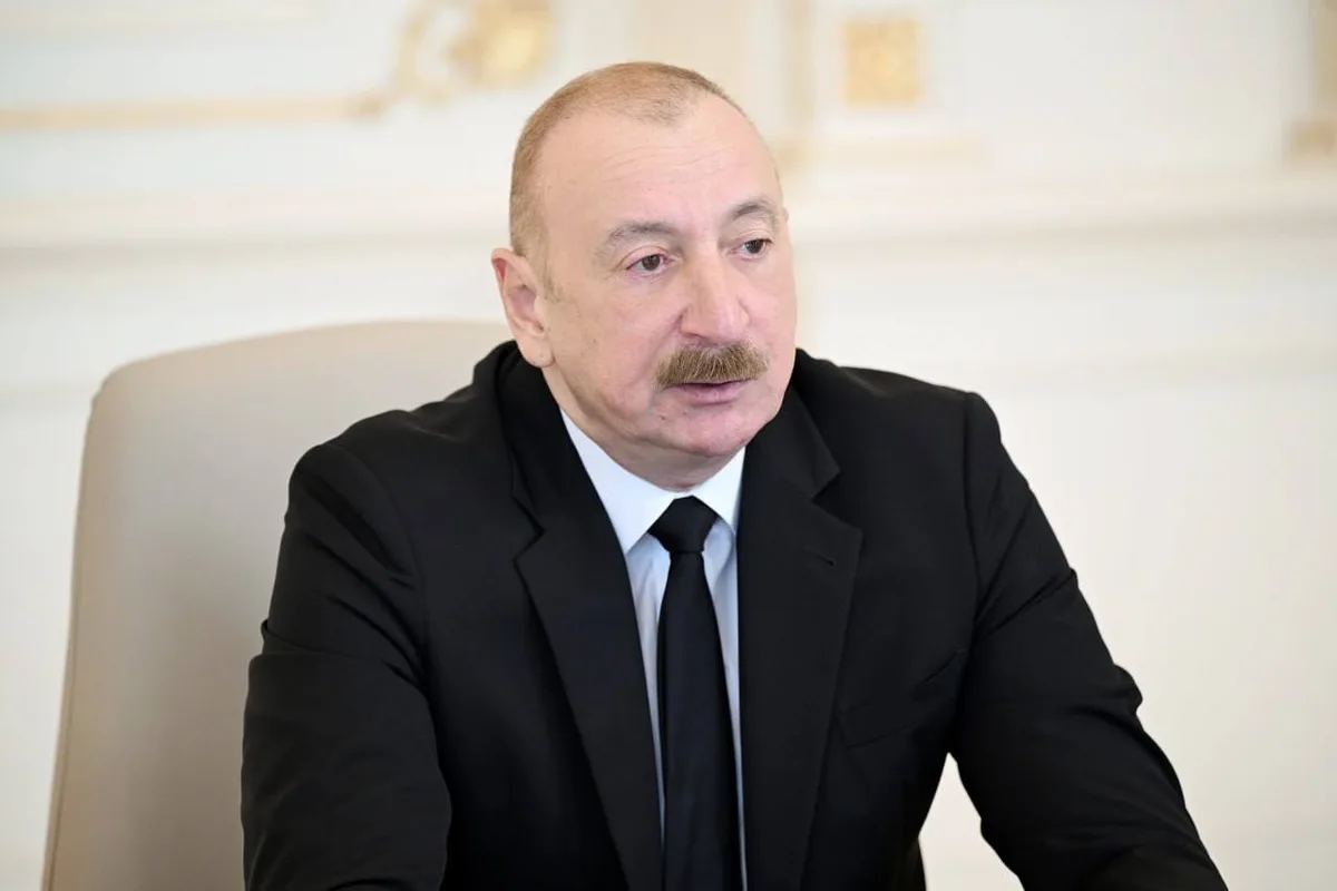 Алиев: Такого дождя в мае в Баку я не припоминаю
