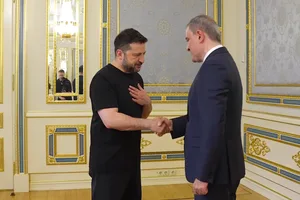 Байрамов встретился с Зеленским в Киеве: о чем говорили