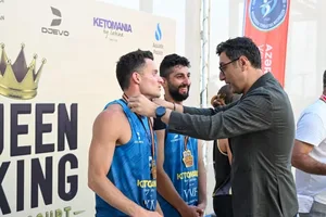 Fərid Qayıbov "King & Queen of the Court" turnirinin qaliblərinə mükafatları təqdim edib