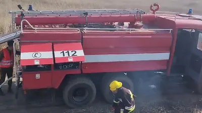 Пожар в многоэтажном жилом доме в Баку